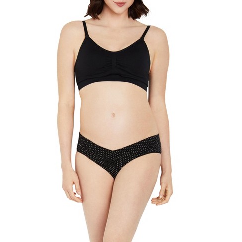 Kindred Bravely Grow With Me Maternity + Postpartum Hipster Underwear -  Black Xxl : Target