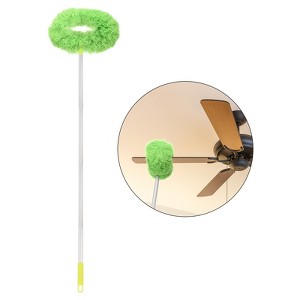 Unique Bargains Extendable Handle Ceiling Fan Blade Cleaning Tool Microfiber Duster - 1 of 4