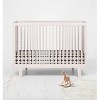 Bacati - Chocolate Large Dots 100 percent Cotton Universal Baby US Standard Crib or Toddler Bed Fitted Sheet - 4 of 4