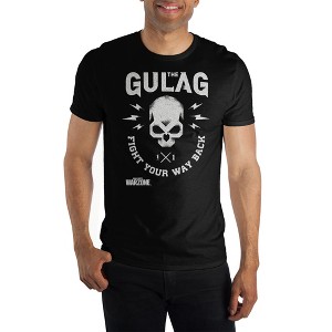 Call of Duty Modern Warfare Video Game Mens Black Shirt - 1 of 1