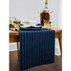 Solino Home Striped Linen Table Runner | Pinstripe - 2 of 4