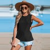 Women's Round Neck Eyelet Jersey Tank Top - Cupshe - 2 of 4