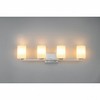 Access Lighting Sienna 4 - Light Vanity in  Brushed Steel - 3 of 4