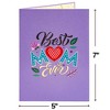 Paper Love 3D Floral Best Mom Pop Up Mothers Day Card, For Mom, Wife, Anyone | 5" x 7" Cover - 2 of 4
