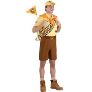 HalloweenCostumes.com Mens Deluxe Disney Russell UP Halloween Costume | Adult Disney Costumes | Wilderness Explorer Outfit - 1 of 4
