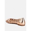 Moira Woven Peep Toe Women Flats - 3 of 4