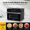 19-in-1 Air Fryer Toaster Oven Combo, 32QT  Digital Convection Oven with Rotisserie, Dehydrator - 3 of 4
