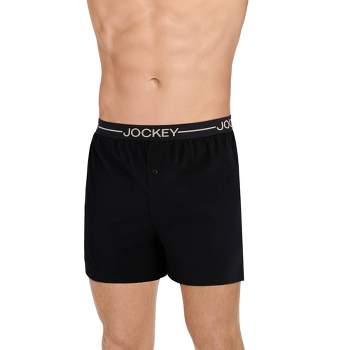 Jockey Men's Organic Cotton Stretch 6.5 Boxer Brief - 3 Pack