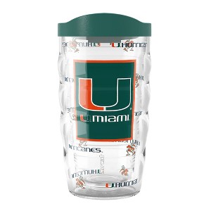 NCAA Miami Hurricanes Overtime Classic Wavy Tumbler - 10oz - 1 of 3