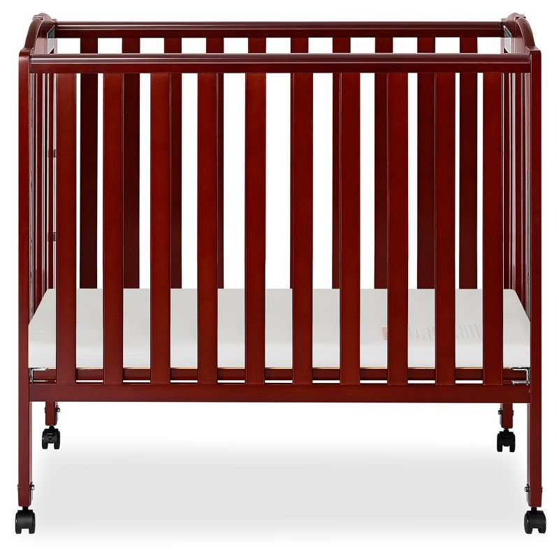 Dream On Me 3 in 1 Portable Folding Stationary Side Crib, 1 of 9