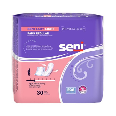 Seni Man Fit Bladder Control Pad Moderate Absorbency 3-1/2 X 15-7/10 Inch -  Simply Medical