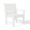 WestinTrends Outdoor Patio HDPE Adirondack Dining Arm Chair - 4 of 4