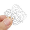 Unique Bargains Women's Rectangular Lines Ponytail Buckle Hair Clip 1 Pc - 4 of 4