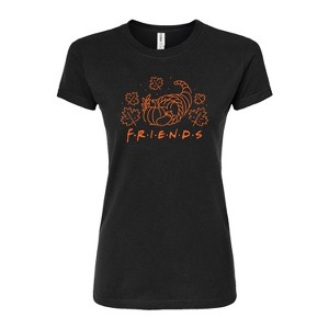 Women's - Friends - Cornucopia Fitted Graphic T-Shirt - 1 of 4