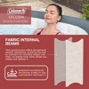 Coleman SaluSpa AirJet 4 to 6 Person Inflatable Hot Tub Square Portable Outdoor Spa with 114 Soothing AirJets and Insulated Cover, Gray - 4 of 4