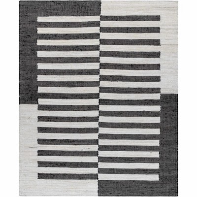 Hauteloom Soren Black&White Jute Area Rug