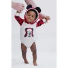 Disney Mickey Mouse Baby Fleece Matching Family Pullover Hoodie Newborn to Infant - 2 of 4