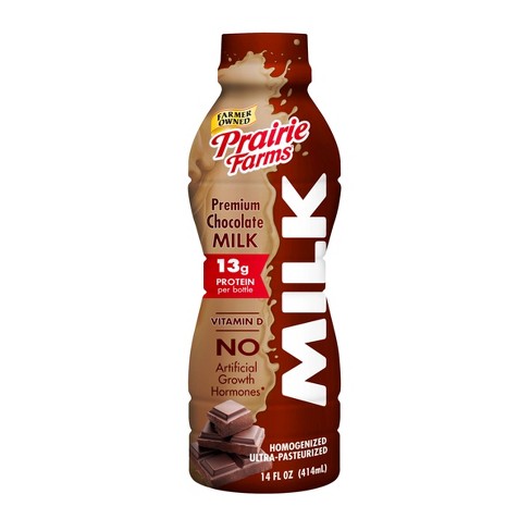 Prairie Farms Premium Chocolate Milk UHT - 14 Fl Oz : Target