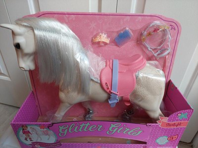 MADE BY ME Made By Me Paint & Display glitter ceramic Horses Activity Kit  for Kids, Perfect DIY Horse Toys, Playdates and Sleepovers Ages 6