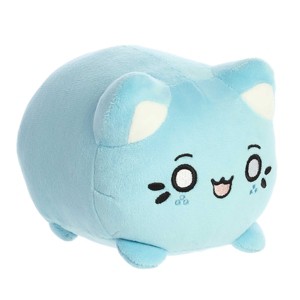 Aurora Small Marble Soda Meowchi Tasty Peach Enchanting Stuffed Animal Blue 7" - 1 of 4