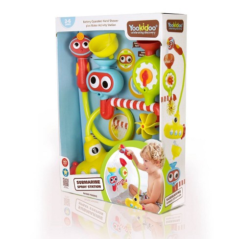 Yookidoo Ball Blaster Water Cannon & Target Bath Toy