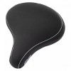 Cloud-9 Unisex Bicycle Comfort Seat Cruiser - Black Vinyl Cover Steel Rails - 4 of 4