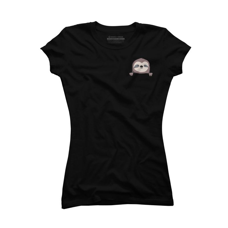 Junior's Design By Humans My Sleepy pet By radiomode T-Shirt, 1 of 4