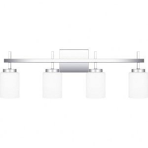 Quoizel Lighting Wilburn 4 - Light Vanity in  Polished Chrome - 1 of 3