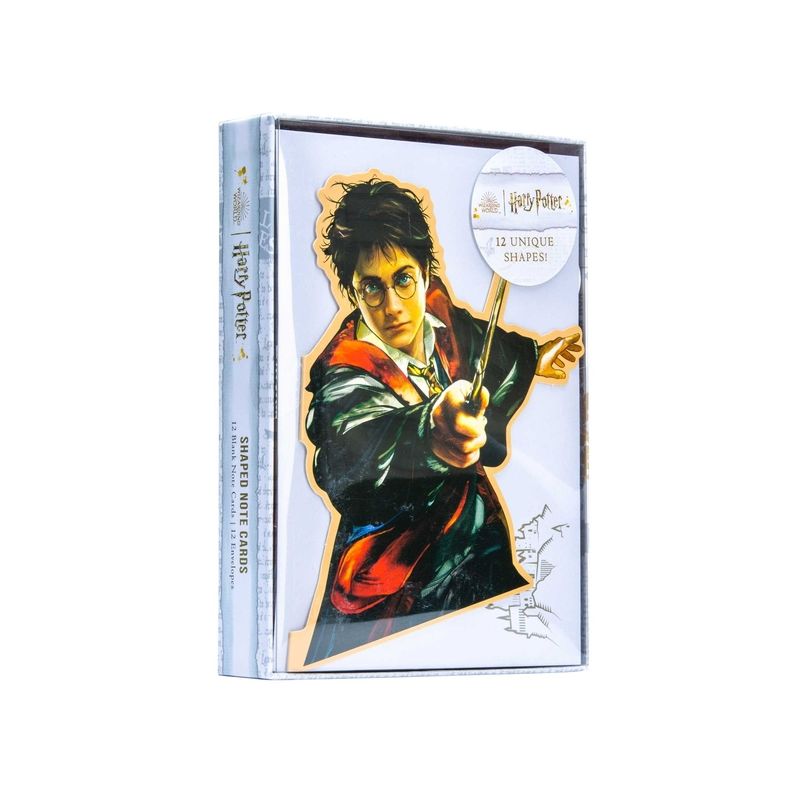Harry Potter Boxed Die-Cut Note Cards - by  Insight Editions (Hardcover), 1 of 2