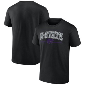 NCAA Kansas State Wildcats Men's Black Core T-Shirt - 1 of 3