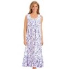 Collections Etc Feminine Floral Knit Nightgown - 2 of 4
