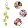 Unique Bargains Handbag Charm Green Gold Tone 1 Pc - 3 of 4