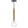 Lark Bobbie 1 - Light Pendant in  Lacquered Brass/Black - 2 of 4
