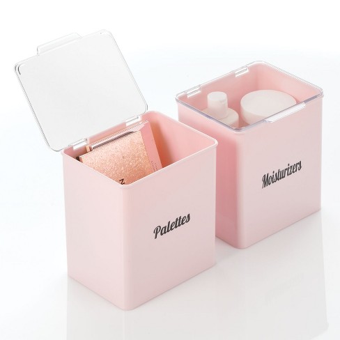 Mdesign Plastic Cosmetic Vanity Storage Organizer Box : Target