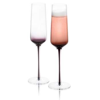 JoyJolt Claire 5.7 oz. Champagne Glasses (Set of 4) MC202123 - The