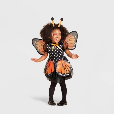 Toddler Butterfly Halloween Costume Dress (with 2 Accessories) 2-3T - Hyde & EEK! Boutique™