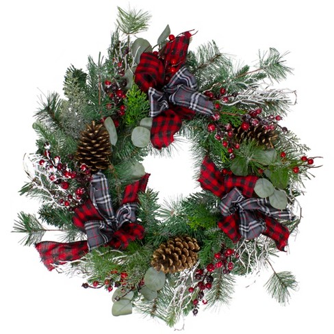 Green : Artificial Wreaths : Target