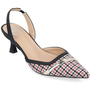 Journee Women's Nellia Medium and Wide Width Pumps - 1 of 4