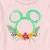 Toddler's Mickey & Friends Watercolor Flower Crown T-Shirt - 2 of 3