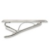 Black Bow Jewelry Stainless Steel Brushed Tie Bar Clip, 7 x 50mm - 2 of 4