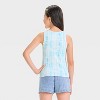 Girls' Ribbed Printed Tank Top - Cat & Jack™ - 2 of 3