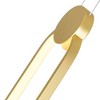 CWI Lighting Pulley 4 in LED Satin Gold Mini Pendant - 4 of 4