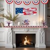 Beistle American Flag Party Tape, 3" x 20', (5/Pkg) Multicolored - 2 of 4