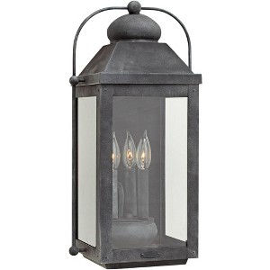 Hinkley Anchorage 24 1/4" Wide Aged Zinc Outdoor Lantern Wall Light - 1 of 1