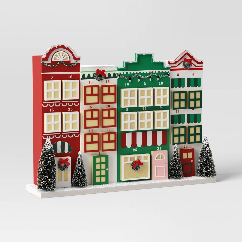 Christmas City Village Countdown Calendar - Threshold™