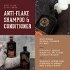 18.21 Man Made Salon Strength Anti-Flake Men's Shampoo and Conditioner, Sweet Tobacco-16 oz - 3 of 4