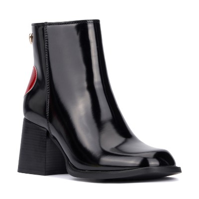 Olivia Miller Women's Surreal Ankle Boots - 8, BLACK