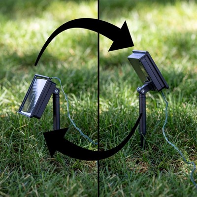 Solar Powered Multicolor LED Outdoor Christmas String Lights, 150 inches