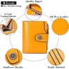 FATMOON Wallet for Women - RFID Blocking Bifold Leather Wallet with 16 Card Slots & Zipper Pocket,Easy-to-Use - 4 of 4