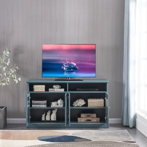 NicBex TV Stand Modern 53 Inches Media Console Entertainment Center with Storage for Living Room, Bedroom - 1 of 4
